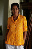 Sunflower Yellow Bandhani Shirt