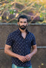 Handwoven Ikat shirt  Full sleeves Pure cotton Sustainable mens clothing handloom tie dye mens shirt seamstressindia