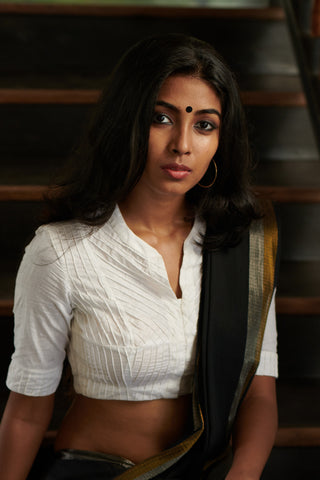Mulla Pintuck Blouse