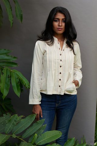 Kora Pleats Top