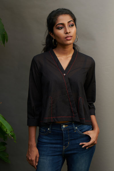 Kaala Draped Jacket