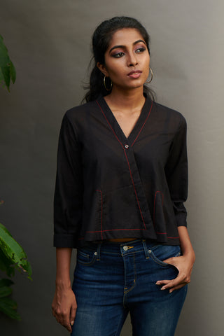 Kaala Draped Jacket