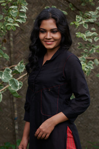 Kaala Asymmetric Kurta