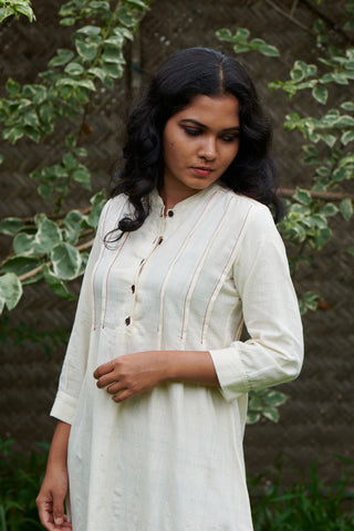 Kora Pleats Kurta