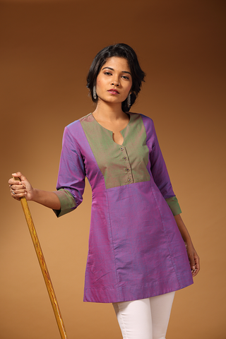 Neelakurinji` Tunic