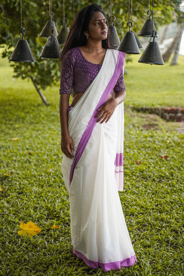 kerala saree Kasavu Saree Setu saree