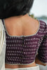 Handloom readymade perfect fit cotton saree blouse crop top for festival seamstressindia kerala pure cotton ikat