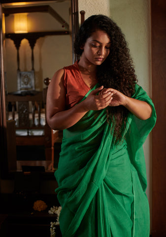 Pacha Kota Saree