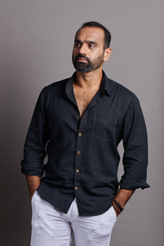 Nero Muslin Shirt