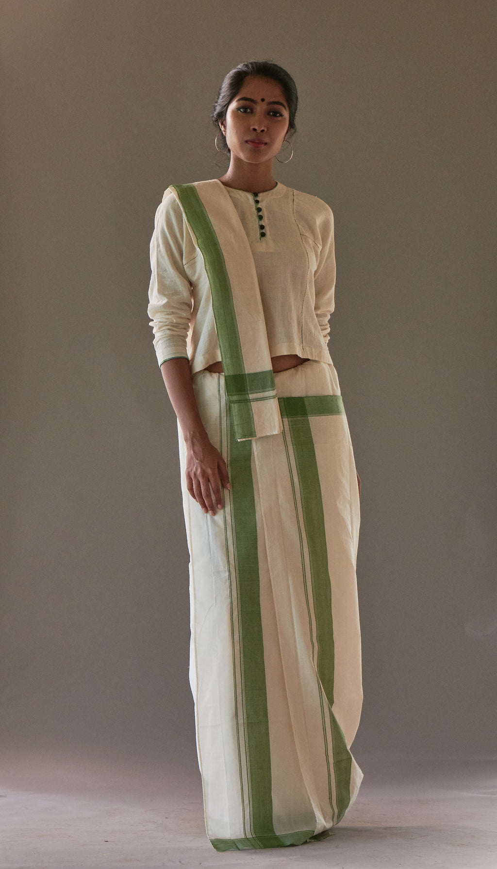 kora off white blouse